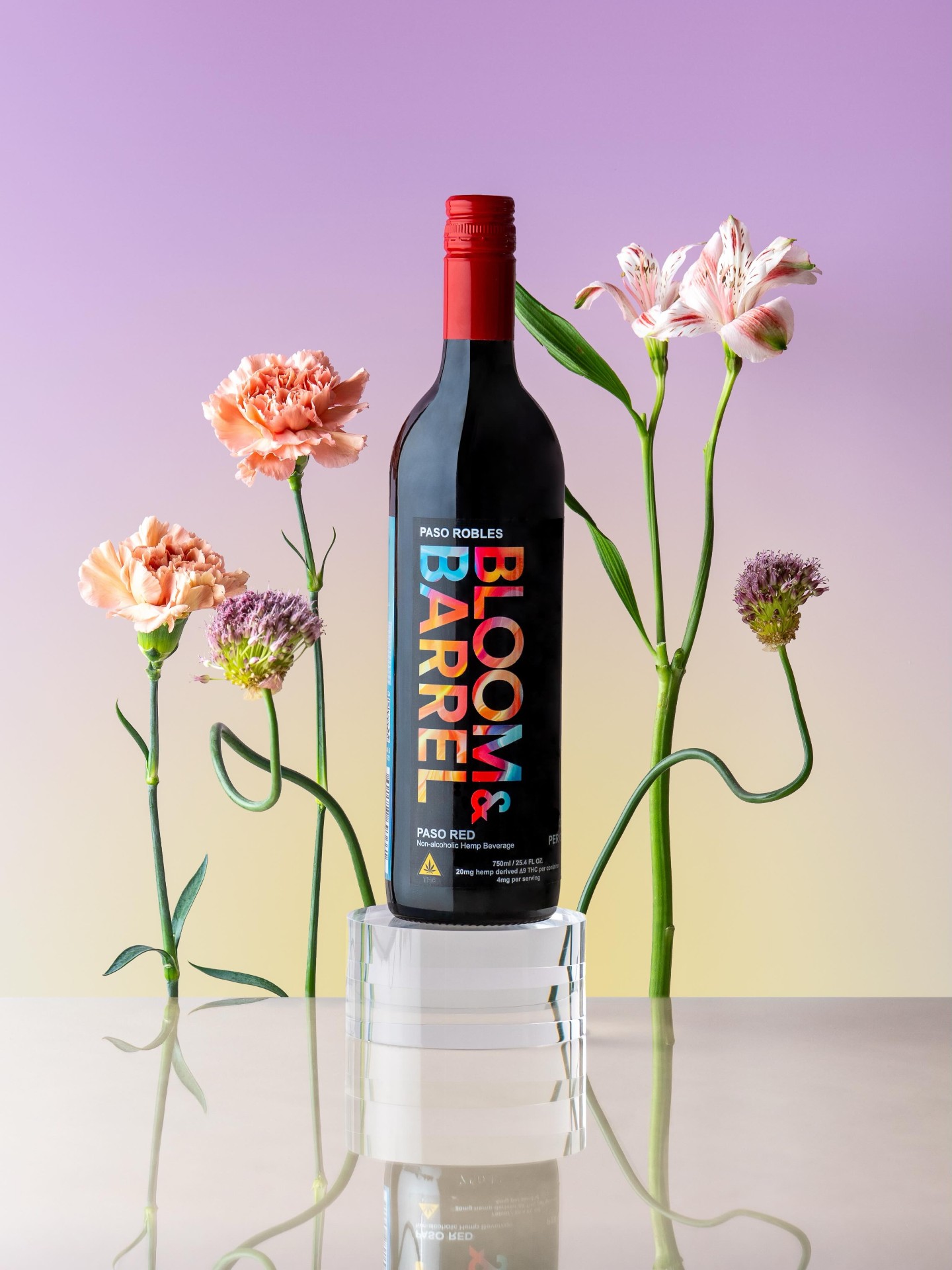 Bloom & Barrel Paso Red with flowers